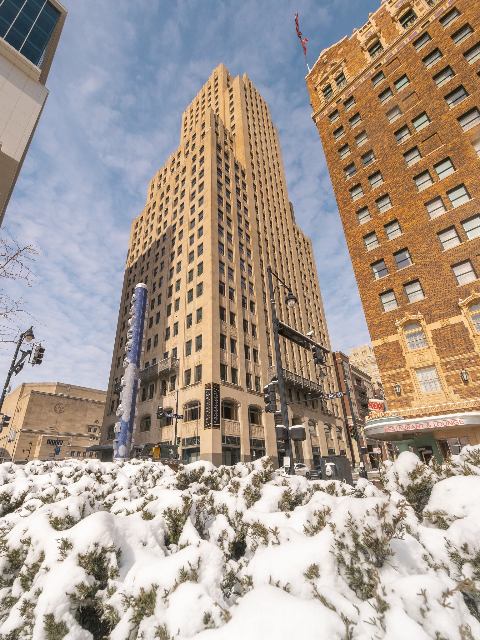 The Power and Light building opened in 1931 as a way to boost the local economy by providing jobs and was the tallest building in Missouri for nearly 50 years.